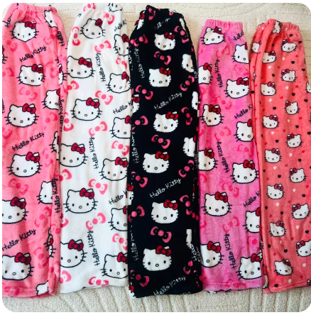 Hello Kitty dívčí pyžamové kalhoty Thumbnail